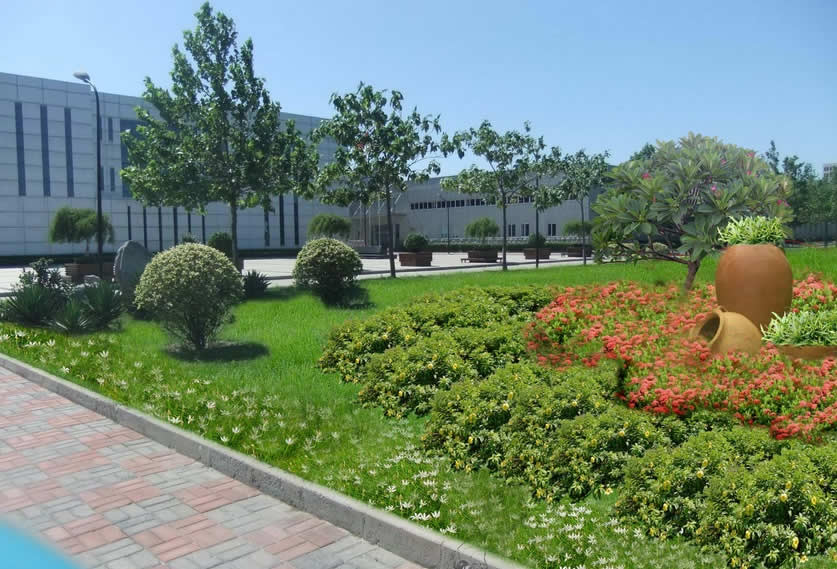 园林景观_园林与景观_园林风格景观小石桥