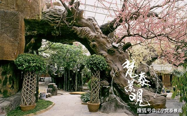 水泥假树制作_山东水泥假树大门_唐山水泥假树