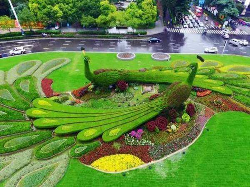 景观绿雕仿真绿雕_元旦仿真绿雕_仿真绿雕