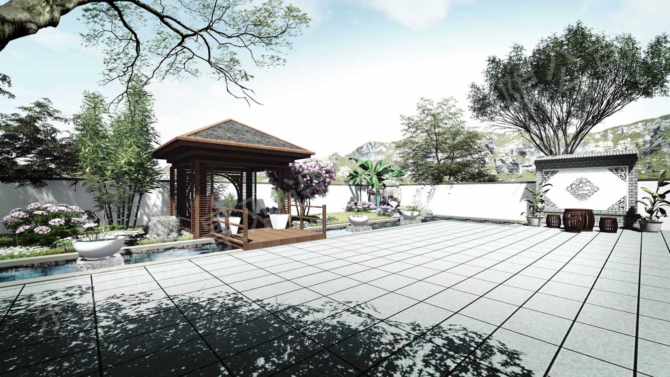 园林景观工程_海口鸿洲新城埃德瑞皇家园林酒店景观方案设计_北京 园林 景观