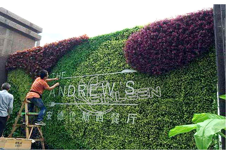 假绿植墙_室外绿植墙价格_假绿植墙做法