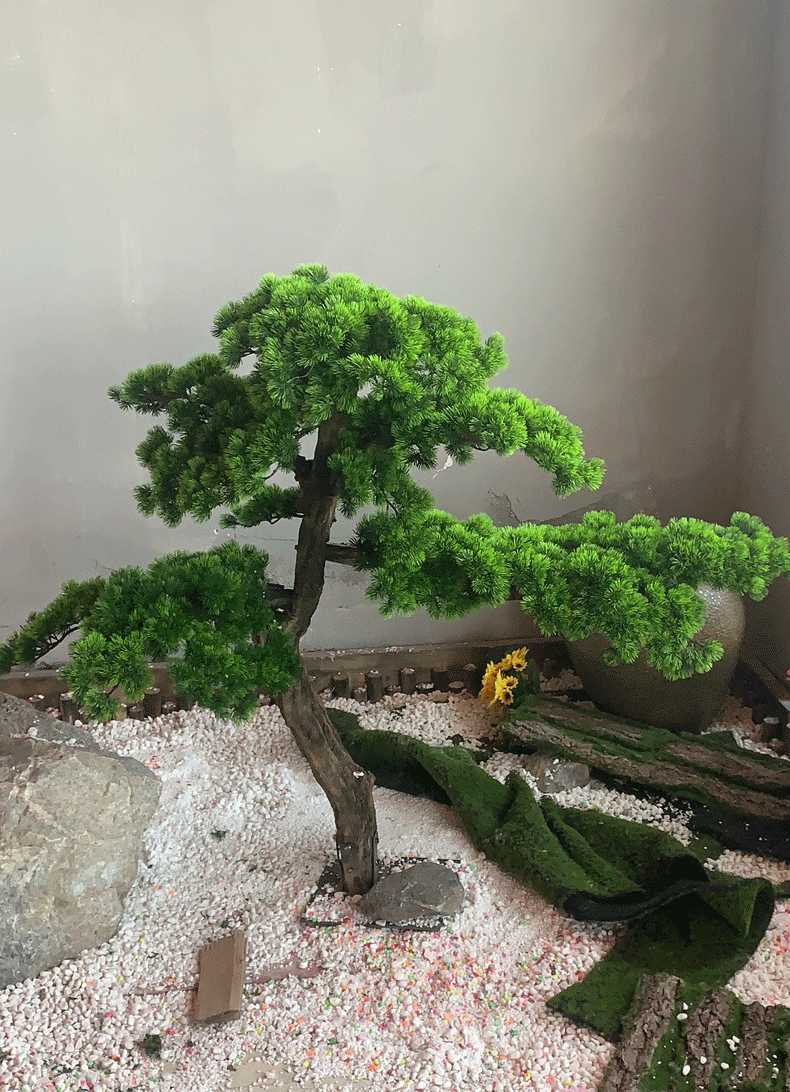 仿真绿化树假山设计厂家_仿真假山供应_假山绿化图片欣赏