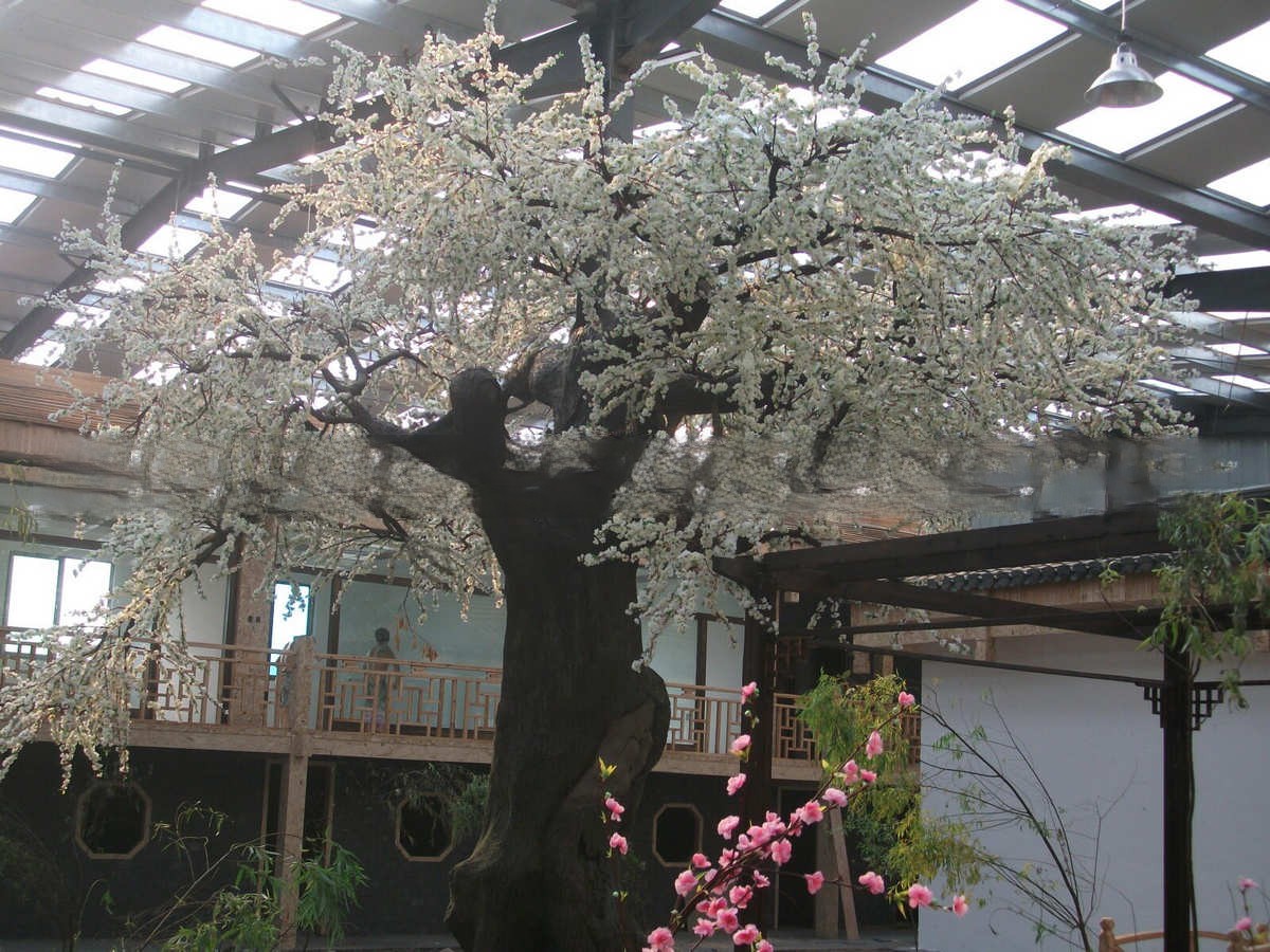 酒泉仿真植物店面景观