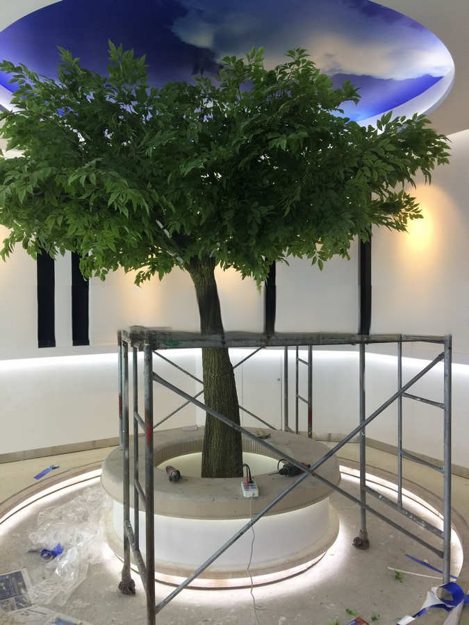 北京 精细制作：三根仿真海藻树